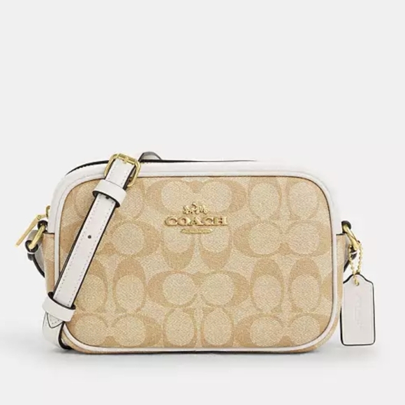 Coach...Mini Jamie Camera Bag  In Signature Canvas - Picture 2 of 5